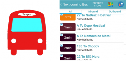 Praha bus timetable