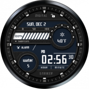 Digital Striker Watch Face screenshot 0