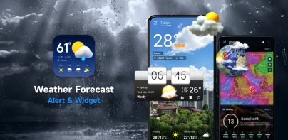 Clima: Radar e widgets ao vivo