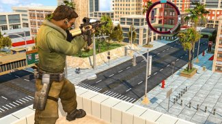 Mountain Modern Mission World Sniper shooting game screenshot 0