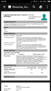 Resume PDF Maker / CV Builder screenshot 0