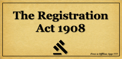 Registration Act 1908