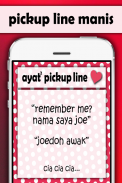 Ayat Pickup Line Cinta screenshot 2