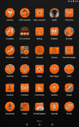 Bright Orange Icon Pack screenshot 9