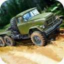 Army Russian Truck Driving Icon