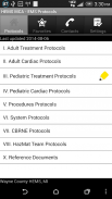 HEMS MCA Wayne Co. Protocols screenshot 3