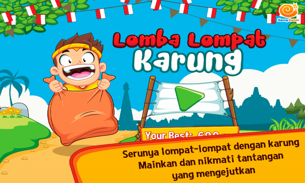 Lomba Lompat Karung Merdeka