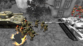Stickman Simulador batalla: Segunda Guerra screenshot 0