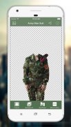 Army Suit Photo Editor screenshot 0