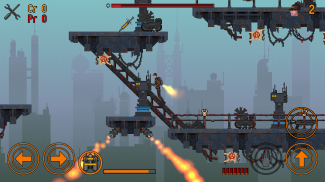 Slip Gear: 2D Pixel Platformer screenshot 2