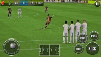 Attaccante calcio-gioch calcio screenshot 2