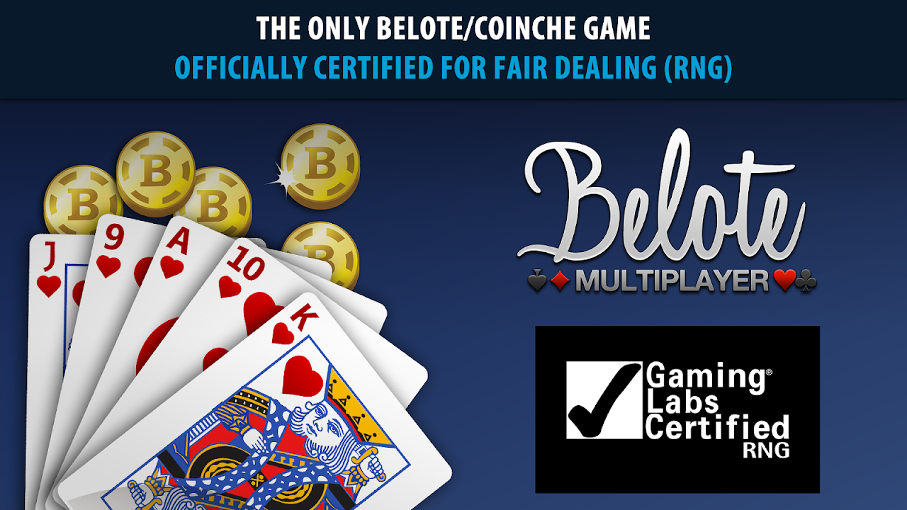 Download Belote Coinche Online game android on PC