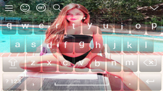 Addison Rae Keyboard screenshot 0