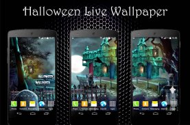 Halloween Live Wallpaper 2019 screenshot 0