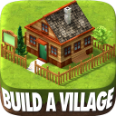 Village Island City Simulation Icon