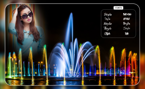 Water Fountain Photo Frames screenshot 4