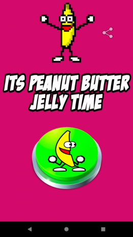 Banana Jelly Button 6 0 Unduh Apk Untuk Android Aptoide - peanut butter jelly time roblox time meme on meme