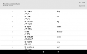 Französische Wörter lernen mit Smart-Teacher screenshot 15