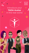 TaDa Time - 3D Avatar Creator, AR Messenger App screenshot 0