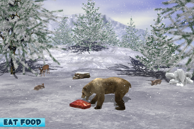 Sobrevivência da Família Urso Polar jogo de urso screenshot 3