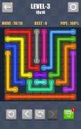 Free Flow Puzzle : Dots Connect Puzzle Game screenshot 1