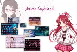 Anime keyboard screenshot 0