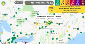 Smog Map screenshot 2