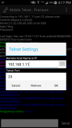 Mobile Telnet(Premium Version) screenshot 3