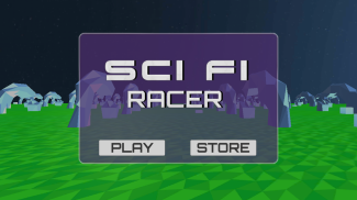 Scifi Space Racing 3D - Hover Car Race screenshot 2