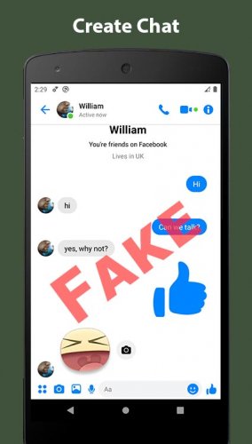 Chat fake ‎Fake All