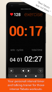 Tabata Timer and HIIT Timer for Interval Workouts screenshot 0