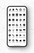 Zwart - Black Icon Pack screenshot 4