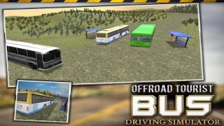 الوعرة حافلة سياحية 3D الدافعة screenshot 3
