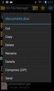 SD File Manager screenshot 1