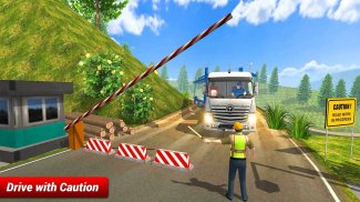 Yol dışı Kamyon Sürüş simülatörü Ücretsiz - Truck screenshot 3