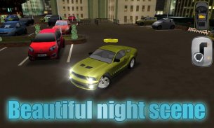 Nacht Autos City Parking 3D screenshot 10