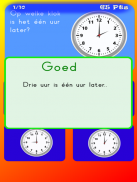 Klokkijken oefenen basisschool screenshot 5