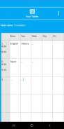 NewTimetableNotes - Notes in Tables + Timetable. screenshot 15