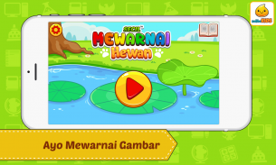 Mewarnai Hewan Kartun screenshot 0