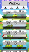 Clock Weather Widget Frogs screenshot 1