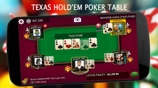 Texas HoldEm Poker LIVE - Free screenshot 2