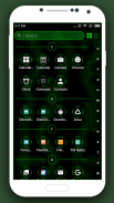 Fancy Launcher 2 - 2020 - hi-tech theme screenshot 1