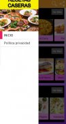 Recetas de Cocina Casera screenshot 1