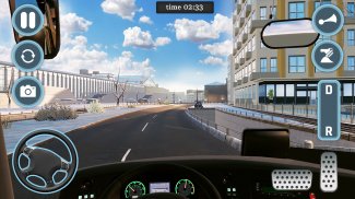 Coach Bus Racing Simulator 3D screenshot 1