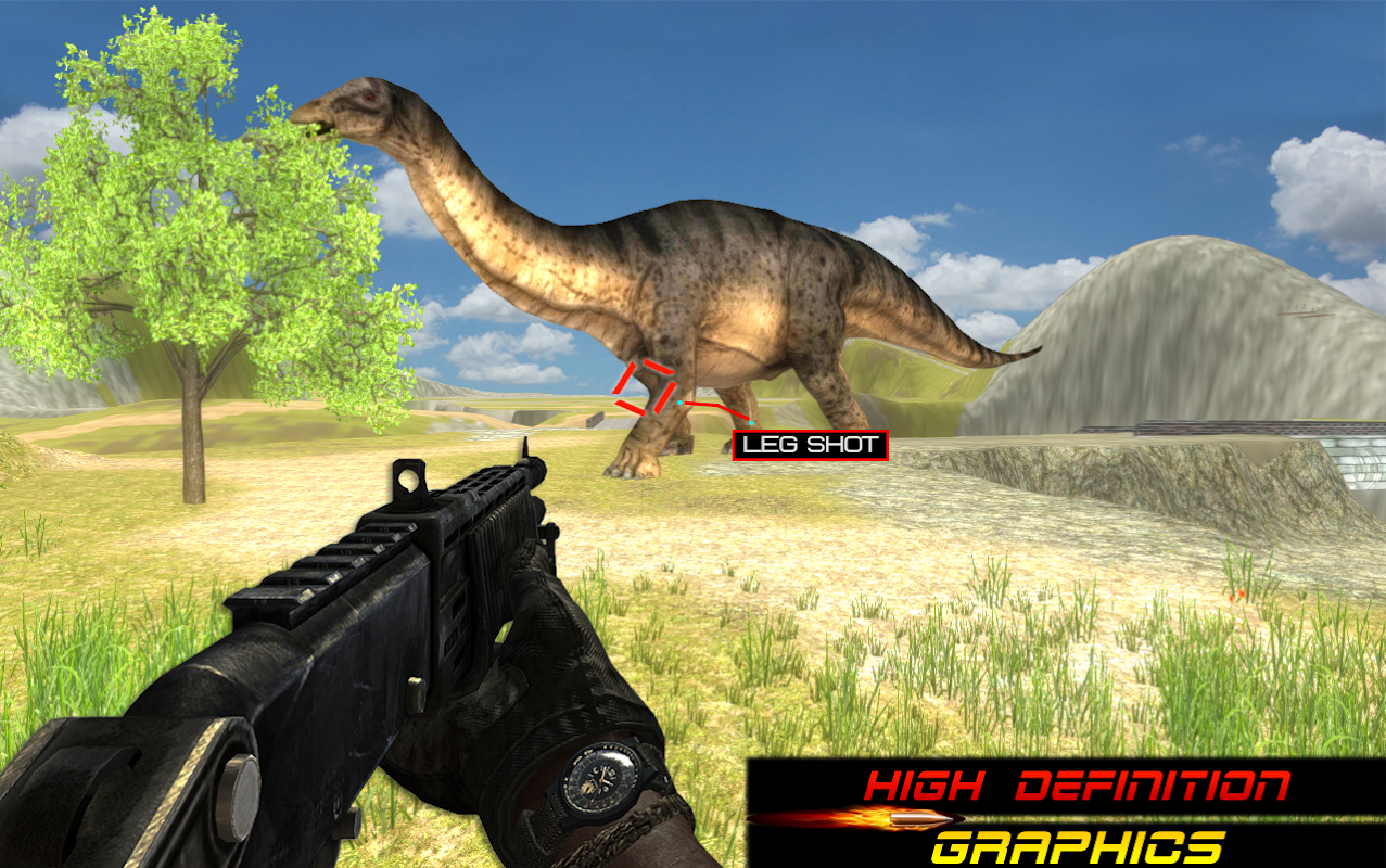 vingança mortal caçador de dinossauros fps jogo - Download do APK para  Android