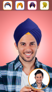 Punjabi Turbans Photo Editor screenshot 0