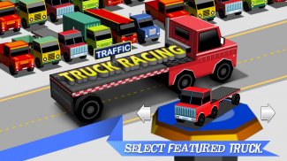 Truck Traffic Racing3D screenshot 0