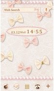 Cute Wallpaper Lace & Ribbons screenshot 0