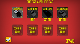 Blocky Police: Tap Chase 3D screenshot 2