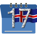 Ísland Dagatal Icon